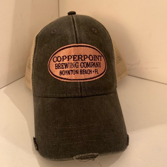 SOLD- Brewing Co Trucker Hat Cap Snap Back - Picture 5 of 12